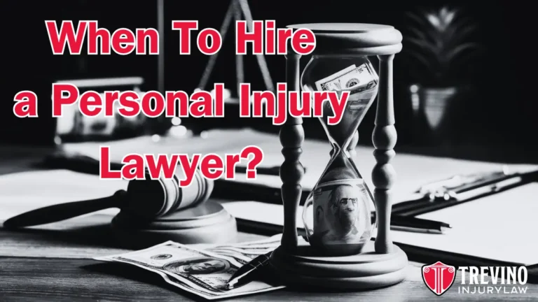 when to hire a personal injury lawyer