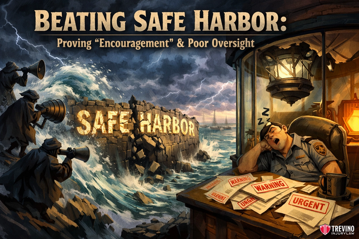 Beating Safe Harbor: Proving 'Encouragement' & Poor Oversight.