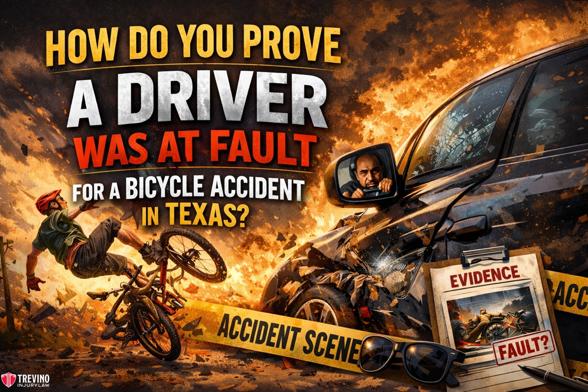 How Do You Prove a Driver Was at Fault for a Bicycle Accident in Texas?