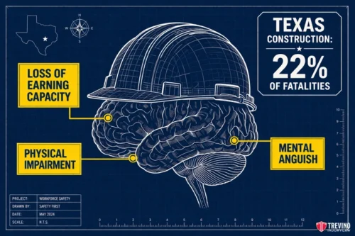 How much is a TBI settlement worth in a Texas construction claim?