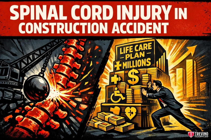 Who Pays for a Spinal Cord Injury After a Texas Construction Accident?
