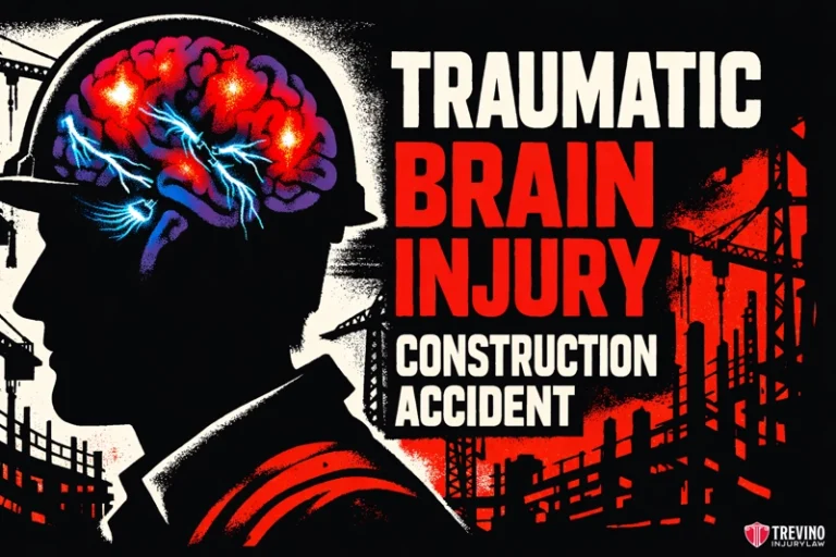 Traumatic brain injury construction accident